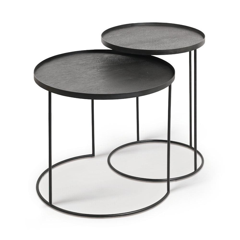 ROUND TRAY SET DE TABLES D'APPOINT - Ethnicraft