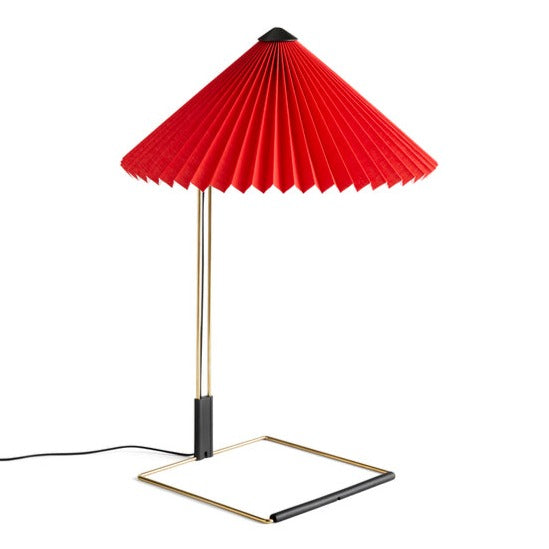 MATIN TABLE LAMP / Ø38 BRIGHT RED - Hay