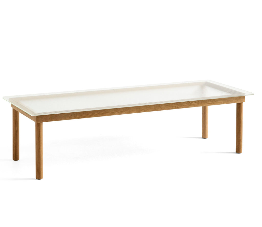 TABLE BASSE KOFI CHÊNE – 140 x 50 cm – 2 variantes - Hay