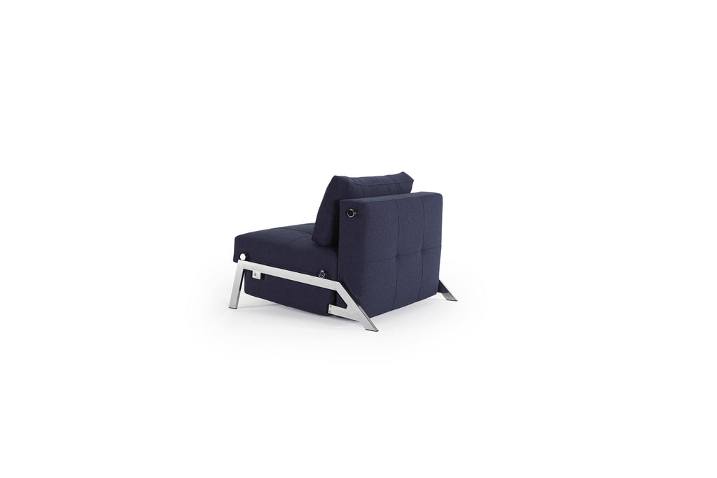 Fauteuil convertible "Cubed 90 Chrome"