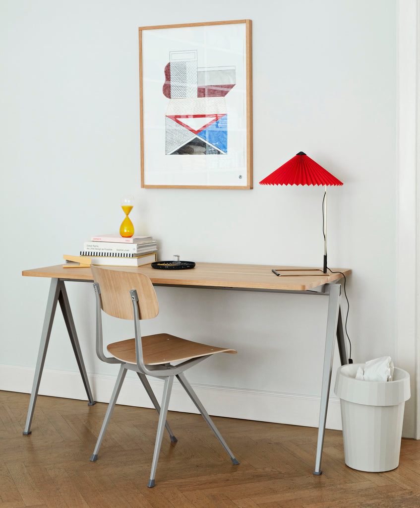 MATIN TABLE LAMP / Ø38 BRIGHT RED - Hay