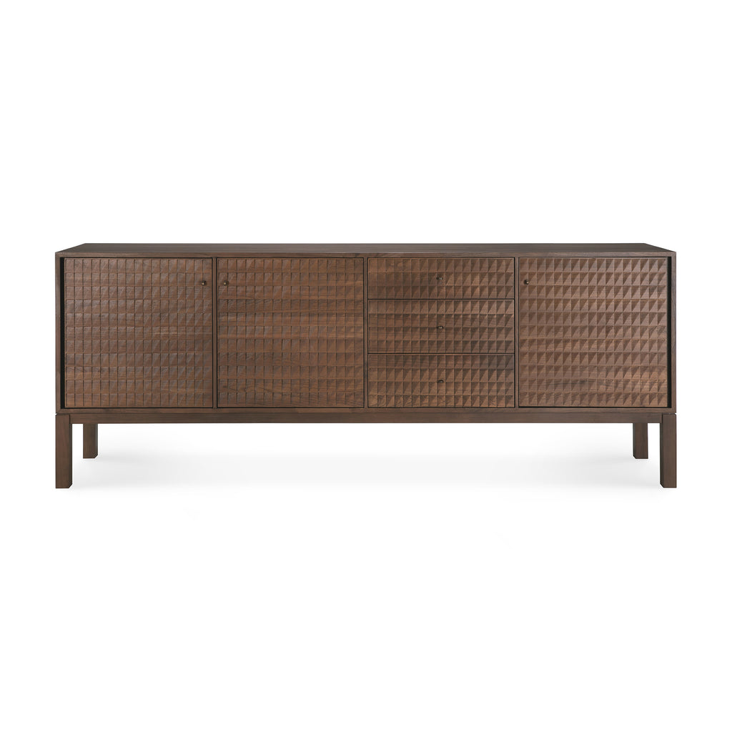 BUFFET SONO L 228 cm - teck teinté - Ethnicraft