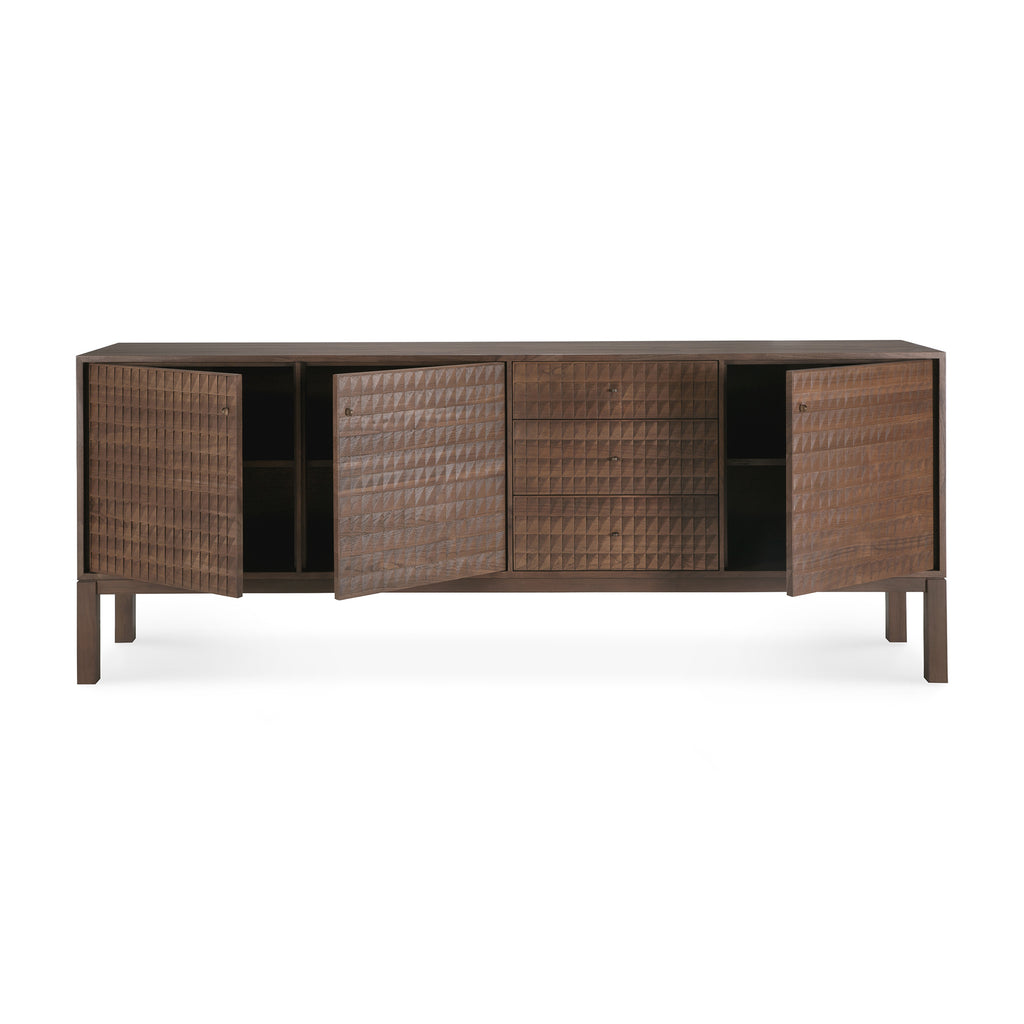 BUFFET SONO L 228 cm - teck teinté - Ethnicraft