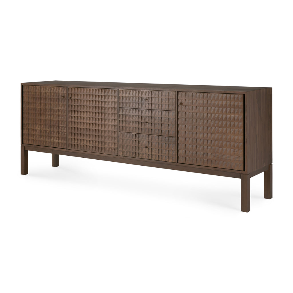 BUFFET SONO L 228 cm - teck teinté - Ethnicraft