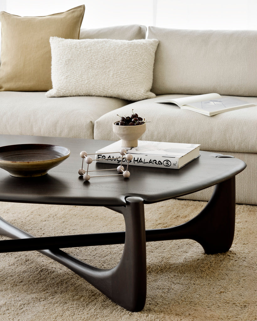 TABLE BASSE PI / GALET - acajou - Ethnicraft