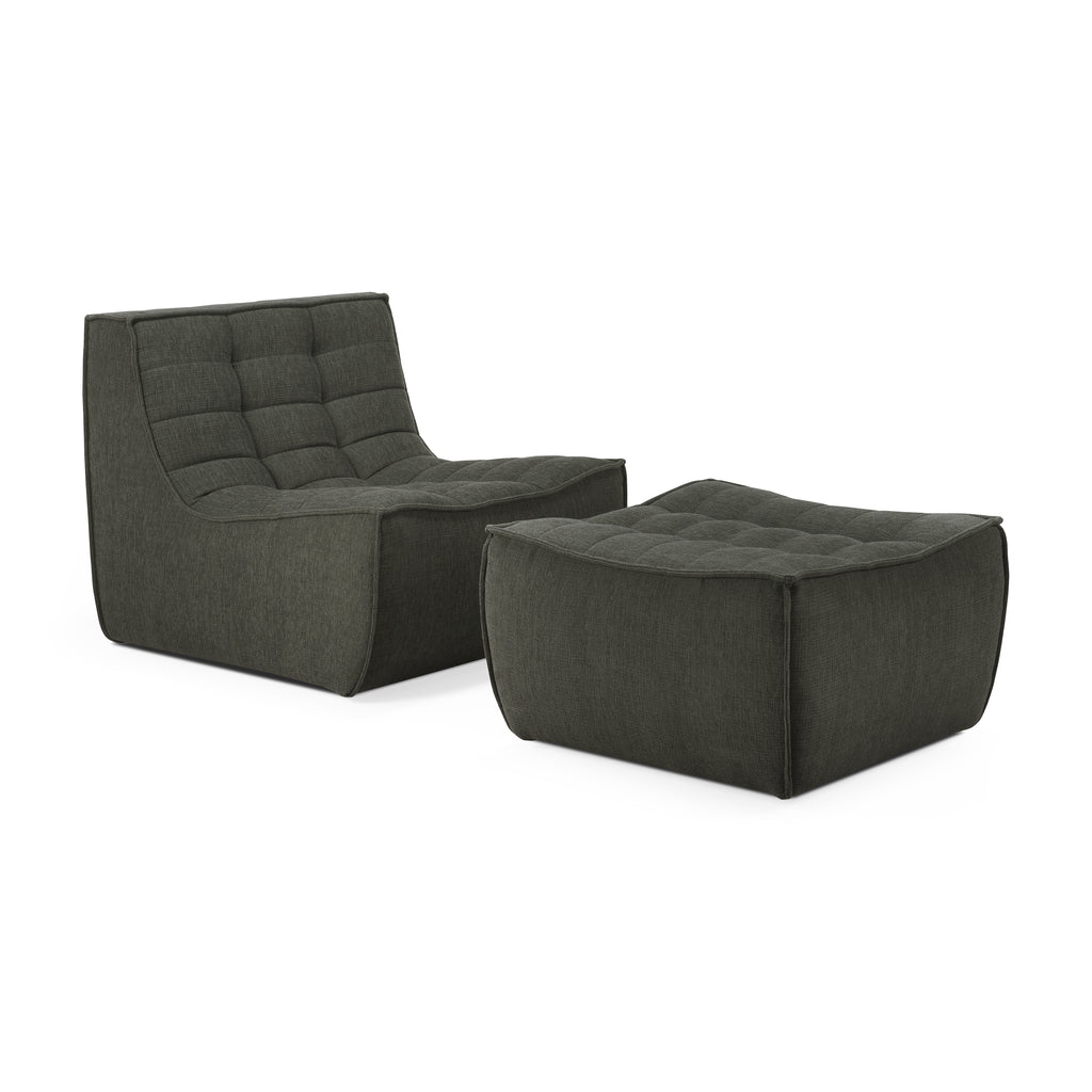 N701 FAUTEUIL - 1 PLACE Moss - Ethnicraft
