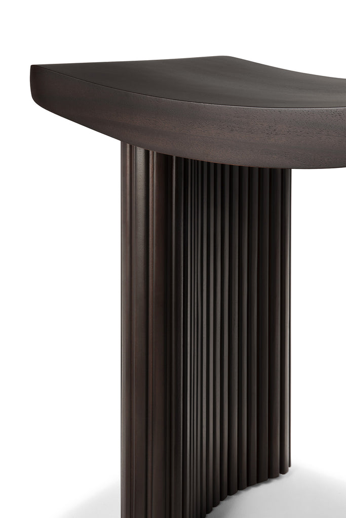 TABOURET ROLLER MAX - acajou teinté - Ethnicraft