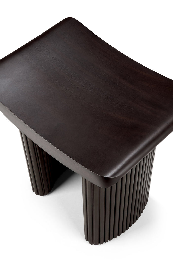 TABOURET ROLLER MAX - acajou teinté - Ethnicraft