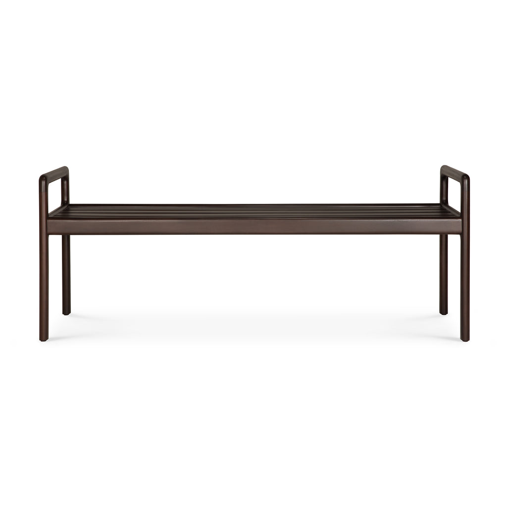 BANC JACK - acajou brun - sans coussin - Ethnicraft