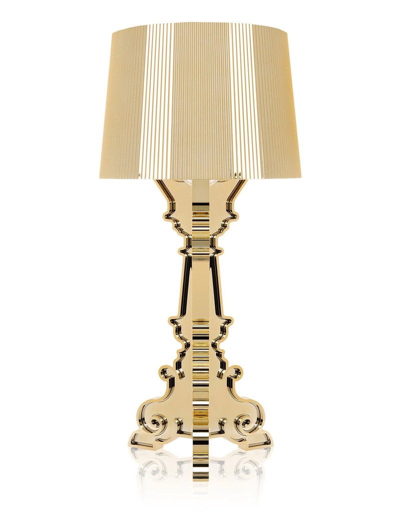 LAMPE DE TABLE BOURGIE - métallisée - 3 coloris - Kartell
