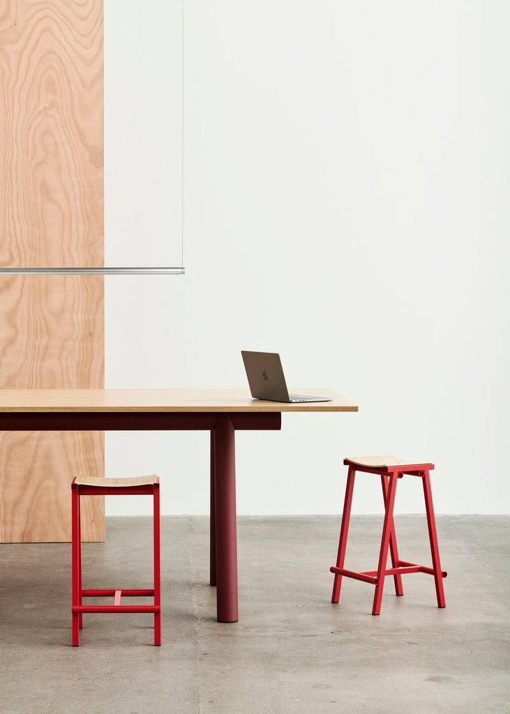 TABOURET DE BAR TABURETE 8 - H65 ou H75 cm - 4 coloris - Hay