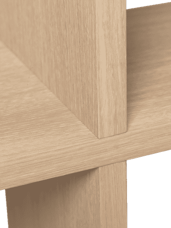 BIBLIOTHEQUE KONA 2x2 - 2 coloris - Ferm Living