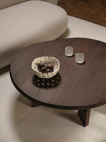 TABLE BASSE TARN – hêtre teinté - Ferm Living