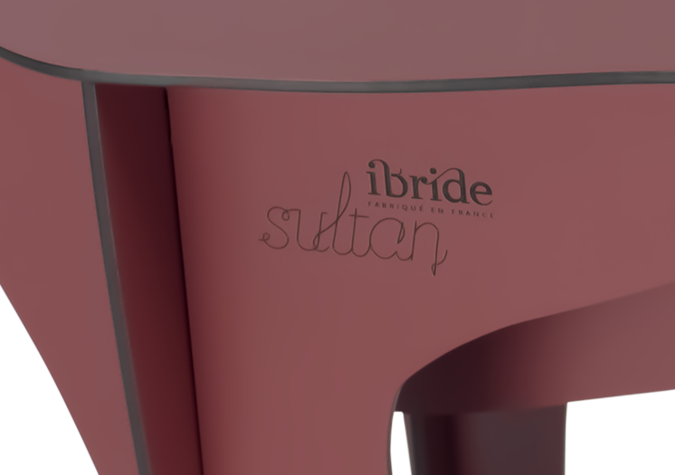 TABOURET CHIEN "SULTAN" - 4 coloris - Ibride