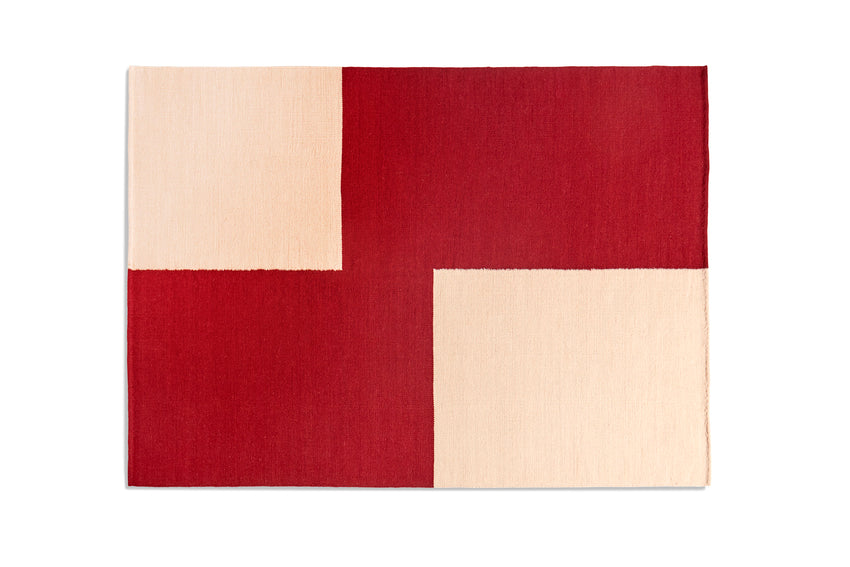 TAPIS ETHAN COOK FLAT WORK RED OFFSET