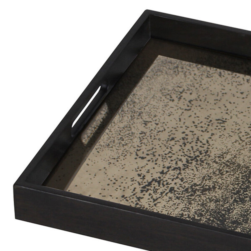 BRONZE PLATEAU MIROIR RECTANGULAIRE - M