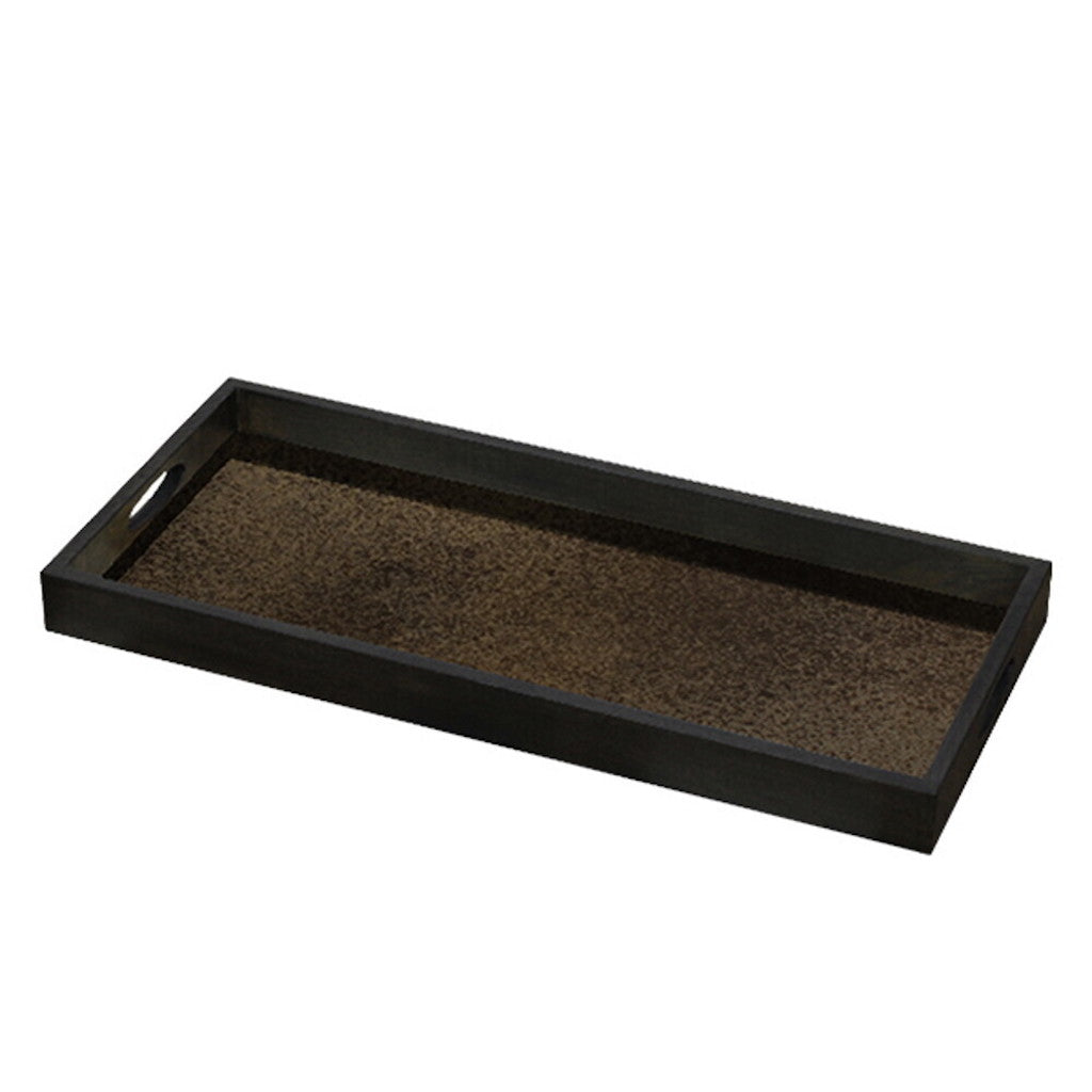 BRONZE PLATEAU MIROIR RECTANGULAIRE - M