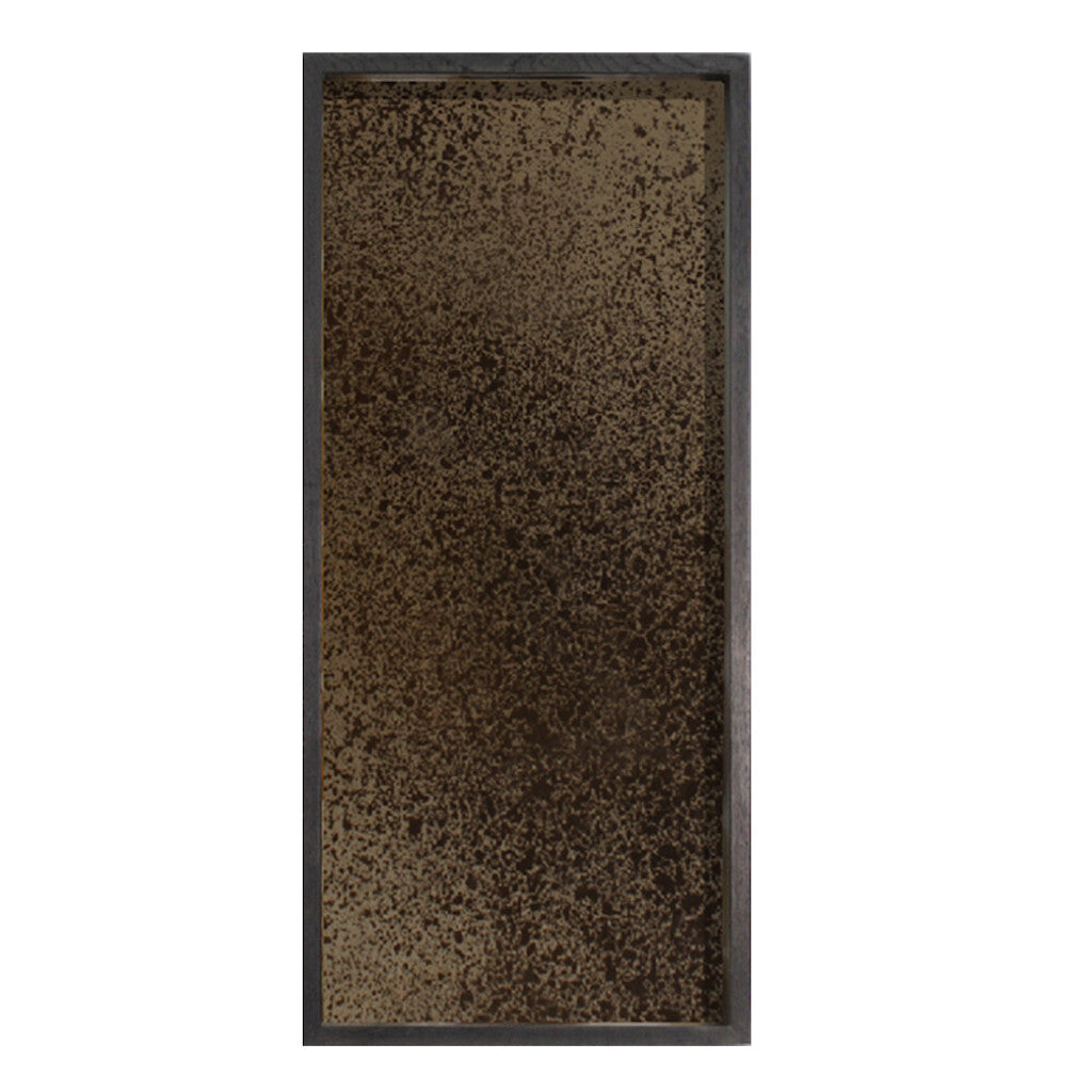 BRONZE PLATEAU MIROIR RECTANGULAIRE - M