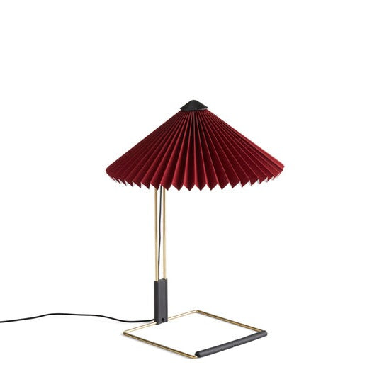 MATIN TABLE LAMP / Ø30 OXYDE RED
