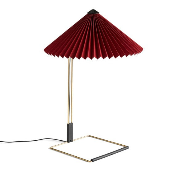 MATIN TABLE LAMP / Ø38 OXYDE RED - Hay