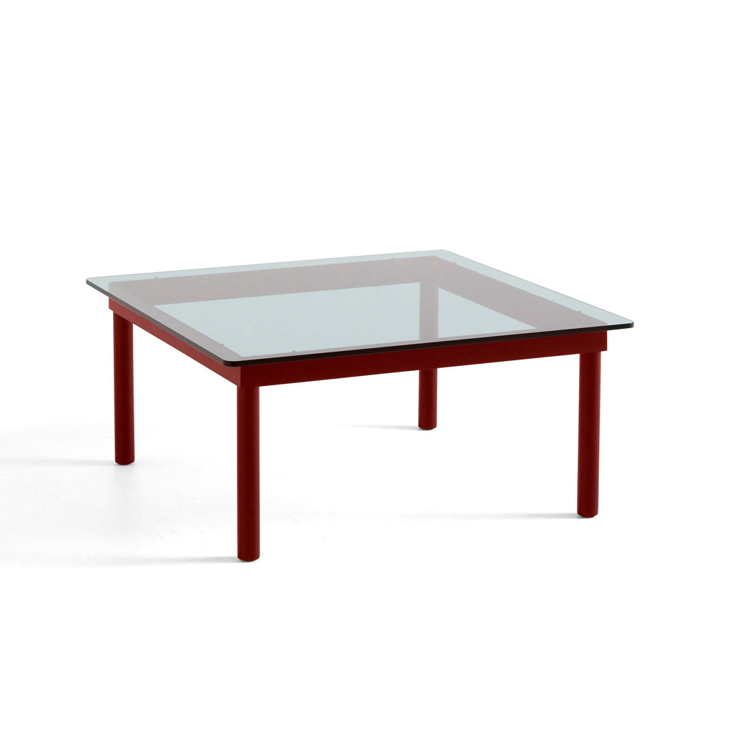 TABLE BASSE KOFI BASE ROUGE – 80 x 80 cm – 3 variantes - Hay