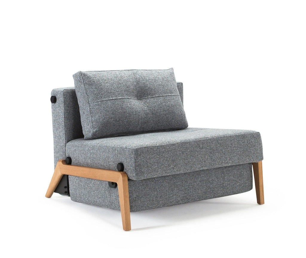 Fauteuil convertible "Cubed 90 Wood"