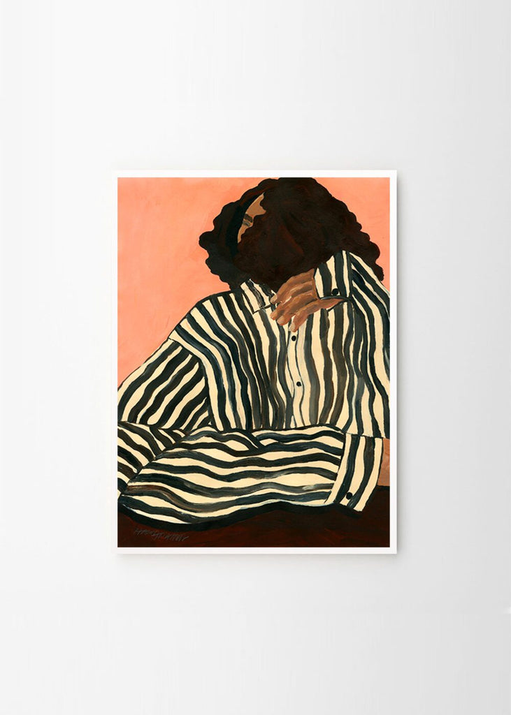 AFFICHE "Serene Stripes"- 30 x 40 cm – The Poster Club