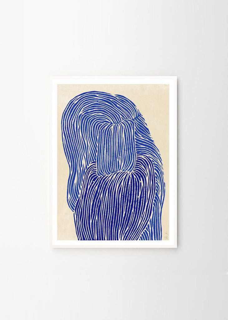 AFFICHE "Deep Blue"- 30 x 40 cm – The Poster Club