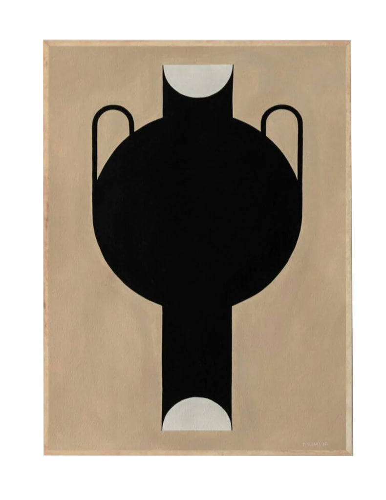 AFFICHE "Silhouette of a Vase 07" - Format A4 – The Poster Club