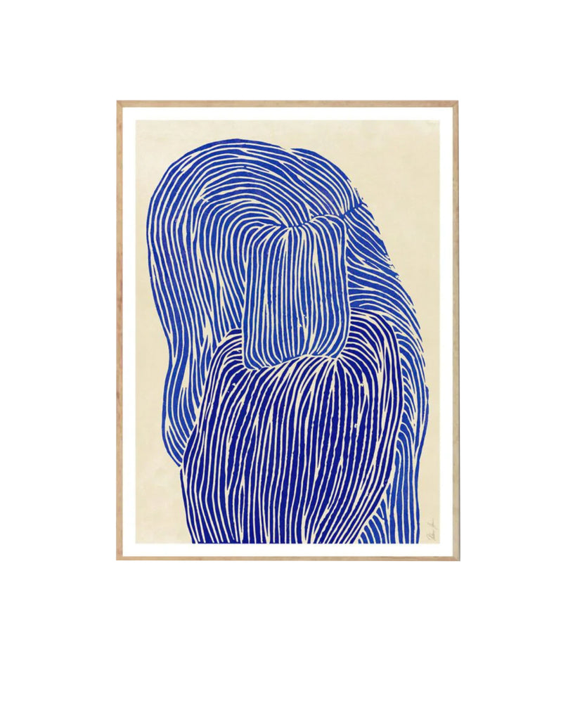 AFFICHE "Deep Blue"- 30 x 40 cm – The Poster Club