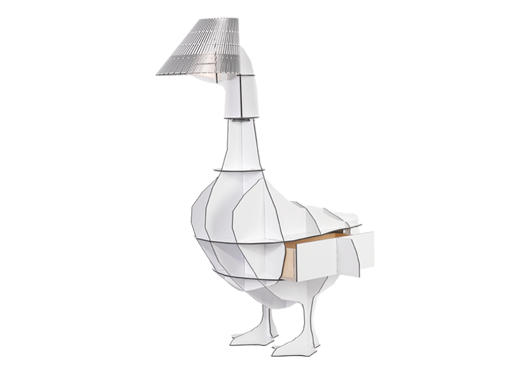 Lampe de Chevet "JUNON ROSE" | Design Benoît Convers